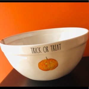 Rae Dunn Trick or Treat Melamine Halloween Bowl
